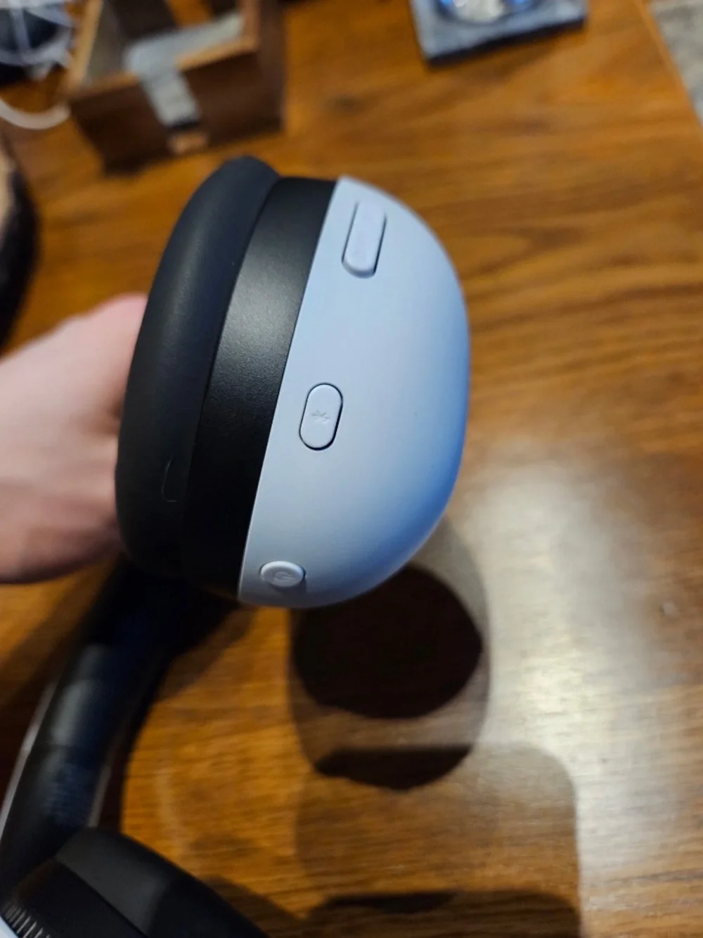 White SONY Over-Ear Wireless Headset